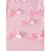 image:imageSOLY HUX Toddler Girls Cute Tops 3 Packs Basic Tees Bowknot Long Sleeve Crew Neck T ShirtsWhite Pink Black