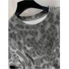 image:imageSOLY HUX Womens Leopard T Shirt Cheetah Print Short Sleeve Tee Summer Streetwear Casual TopsGrey Leopard
