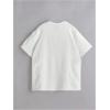 image:imageSOLY HUX Womens Oversized Graphic Tees Drop Shoulder Half Sleeve Loose Casual T Shirt TopsWhite Graphic Print