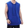 image:imageSOLY HUX Mens Plus Size Sleeveless Hoodies Workout Gym Hooded Tank Tops Muscle Shirts Bodybuilding Cut Off T ShirtPlain Royal Blue