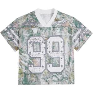 image:imageSOLY HUX Mens Jersey Y2k Baggy Shirts Graphic Tees Oversized V Neck Tshirts Summer TopsMulti Graphic Camo