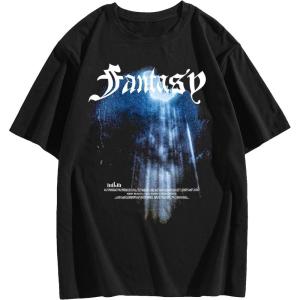 image:imageSOLY HUX Mens Letter Graphic T Shirt Short Sleeve Round Neck Tee Summer Shirt Streetwear TopsBlack Letter