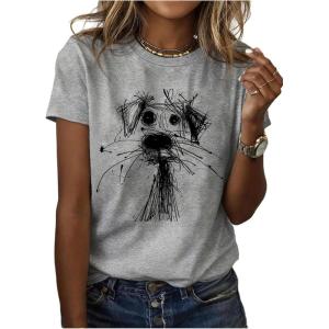 image:imageSOLY HUX Womens Funny Tshirts Summer Crewneck Short Sleeve Graphic Tees Vacation ClothesLight Grey