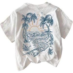 image:imageSOLY HUX Womens Graphic Tshirts Tropical Print Short Sleeve Crew Neck Vacation Summer Tee TopsWhite Graphic