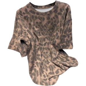 image:imageSOLY HUX Womens Leopard T Shirt Cheetah Print Short Sleeve Tee Summer Streetwear Casual TopsMulticoloured Leopard