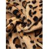 image:imageSOLY HUX Leopard Print Zip Up Hoodies for Women Cheetah Fleece Sweatshirts Fitted Jacket Y2K Hoodies for Teen GirlsBrown Cheetah