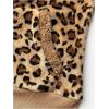 image:imageSOLY HUX Leopard Print Zip Up Hoodies for Women Cheetah Fleece Sweatshirts Fitted Jacket Y2K Hoodies for Teen GirlsBrown Cheetah
