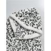 image:imageSOLY HUX Leopard Print Zip Up Hoodies for Women Cheetah Fleece Sweatshirts Fitted Jacket Y2K Hoodies for Teen GirlsWhite Black Leopard