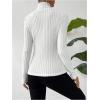 image:imageSOLY HUX Womens Cut Out T Shirt Criss Cross Long Sleeve Slim Fitted Tee Knit Casual Fall TopsPure White
