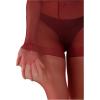 image:imageSOLY HUX Womens High Waisted See Through Tights Party Club Stockings PantyhoseBurgundy