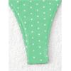 image:imageSOLY HUX Womens Polka Dots Print Bathing Suit Halter Triangle Tie Side Bikini Sets Two Piece SwimsuitMint Green Polka Dots