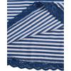 image:imageSOLY HUX Womens Y2K Lace Cami Sleeveless Striped Spaghetti Strap Camisole Gothic Babydoll TopsDark Blue Striped