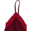 image:imageSOLY HUX Womens Y2K Lace Cami Sleeveless Striped Spaghetti Strap Camisole Gothic Babydoll TopsRed and Royal Blue