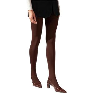 image:imageSOLY HUX Womens High Waisted See Through Tights Party Club Stockings PantyhosePure Coffee Brown