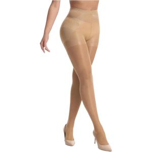 image:imageSOLY HUX Womens High Waisted See Through Tights Party Club Stockings PantyhosePure Khaki
