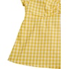 image:imageSOLY HUX Girls Gingham Tops Y2K Cute Blouse Summer Sweetheart Neck Shirts Aesthetic ClothesYellow White Plaid