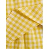 image:imageSOLY HUX Girls Gingham Tops Y2K Cute Blouse Summer Sweetheart Neck Shirts Aesthetic ClothesYellow White Plaid
