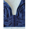 image:imageSOLY HUX Halter Bralette for Women Front Closure Bra Wireless V Neck Ribbed Knit Everyday Comfort BrasRoyal Blue