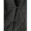 image:imageSOLY HUX Womens Summer 2 Piece Outfits Sleeveless Matching Sets Lace Up Vest and Skort ShortsPlain Black