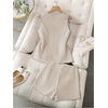 image:imageSOLY HUX Womens Summer 2 Piece Outfits Sleeveless Matching Sets Lace Up Vest and Skort ShortsPlain Khaki
