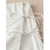 image:imageSOLY HUX Womens Summer 2 Piece Outfits Sleeveless Matching Sets Lace Up Vest and Skort ShortsPlain White