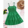 image:imageSOLY HUX Womens Sundress Smock Cami Mini Dress Sleeveless Swing A Line Short Dresses Casual Cute Summer DressesSolid Green