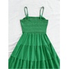 image:imageSOLY HUX Womens Sundress Smock Cami Mini Dress Sleeveless Swing A Line Short Dresses Casual Cute Summer DressesSolid Green