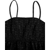 image:imageSOLY HUX Babydoll Top for Women Y2k Peplum Cami Cute Going Out Crop Tank Tops Flowy Ruffle Summer Spaghetti Strap ShirtSolid Black