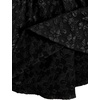 image:imageSOLY HUX Babydoll Top for Women Y2k Peplum Cami Cute Going Out Crop Tank Tops Flowy Ruffle Summer Spaghetti Strap ShirtSolid Black