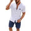 White and Dark Blue